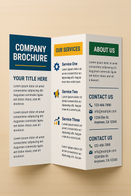 Tri-fold Business Brochure