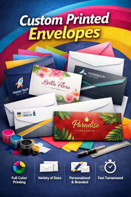Full Color envelop printing Sarasota